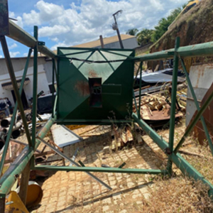 Silo Redondo Pinhalense, Capacidade para 100 Sacas de Grãos