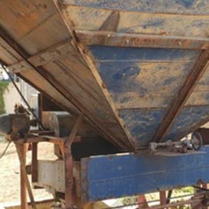 Máquina de Pré-Limpeza com Sugador de Folhas e 2 Motores