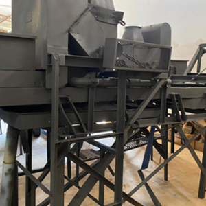 Máquina de Pré-Limpeza com 2 Peneiras e Abanador