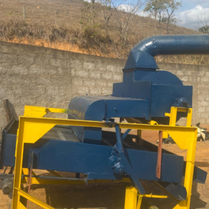 Pré-limpeza – Peneira + Turbina Sucção Folhas