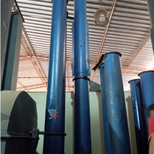 Elevador completo com correia, canecas de acrílico, transmissão e motor de 1 CV