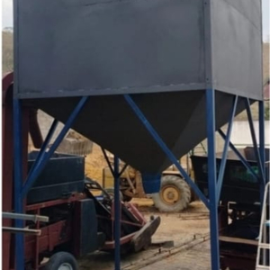 Silo Quadrado para Peneirão e Classificador – Previsão 200 Sacas