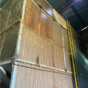 Silo de Madeira – 2 Divisões, Cones, Cantoneira, Escada, Vergalhões (800 Sacas)